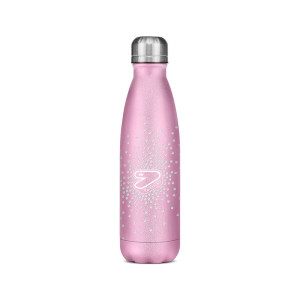 Borraccia in acciaio inox DIAMONDS seven Rosa Seven