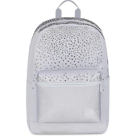 Zaino Seven Round Glitzycute Bianco