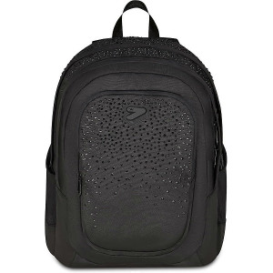 Zaino Seven Tech Glitzycute Nero Con Brillantini Neri
