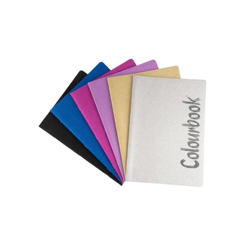 Maxi quaderno Colourbook Glitter 5mm (quadri medie e superiori)