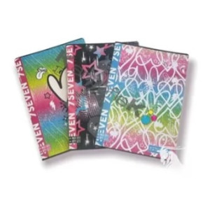 Maxi quaderno Seven girl rig.1 rigo (list.€2,90)