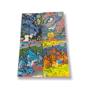 Maxi quaderno Seven SJ GANG ANIMALI BOY rigatura 10MM (€2,90)