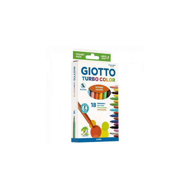 Pennarelli Giotto Turbocolor a 18 OFFERTA