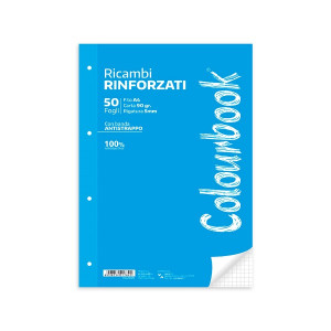 Ricambi A4 rinforzati 5mm 90gr 50fg