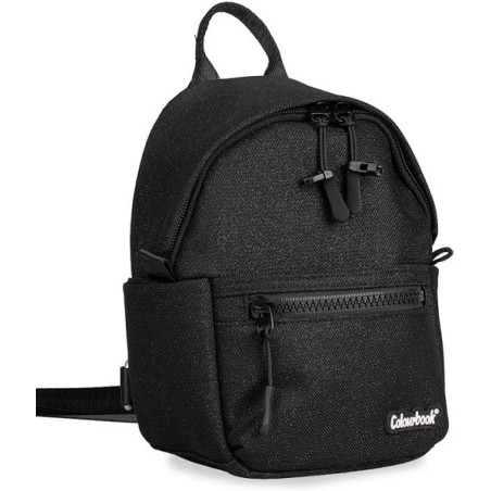 Zaino Colourbook glitter NERO