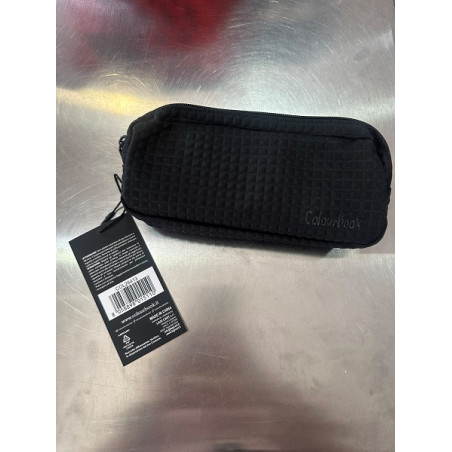 Astuccio 2 zip Colourbook nero assoluto