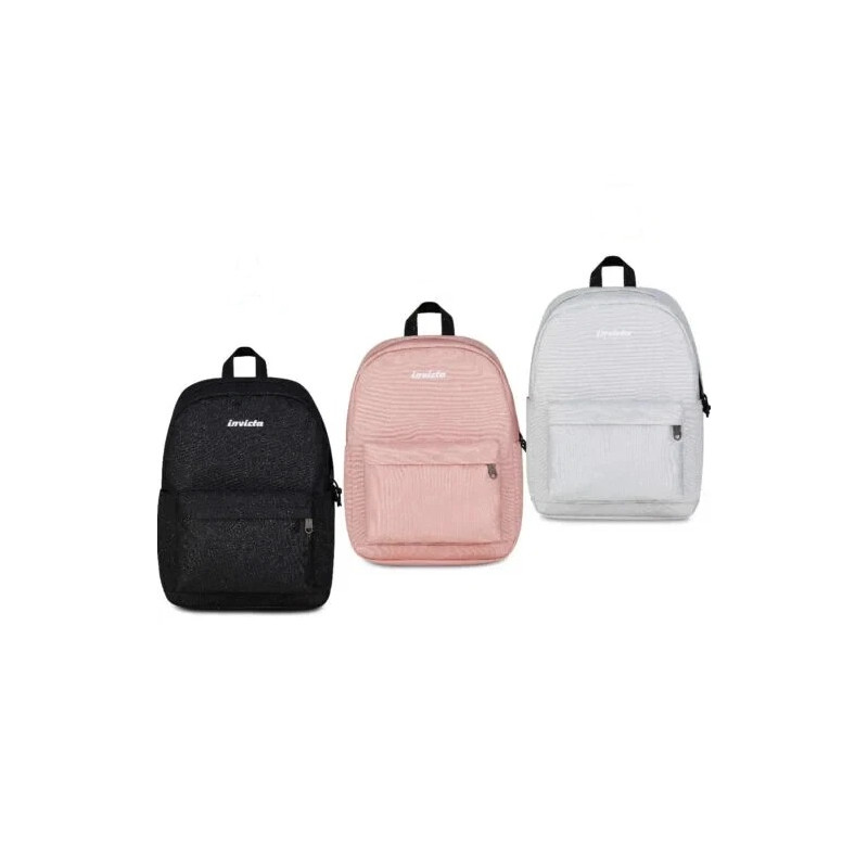 Zaino Seven Invicta carlson shine glitter Nero