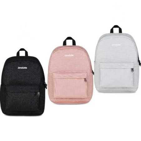 Zaino Seven Invicta carlson shine glitter Nero