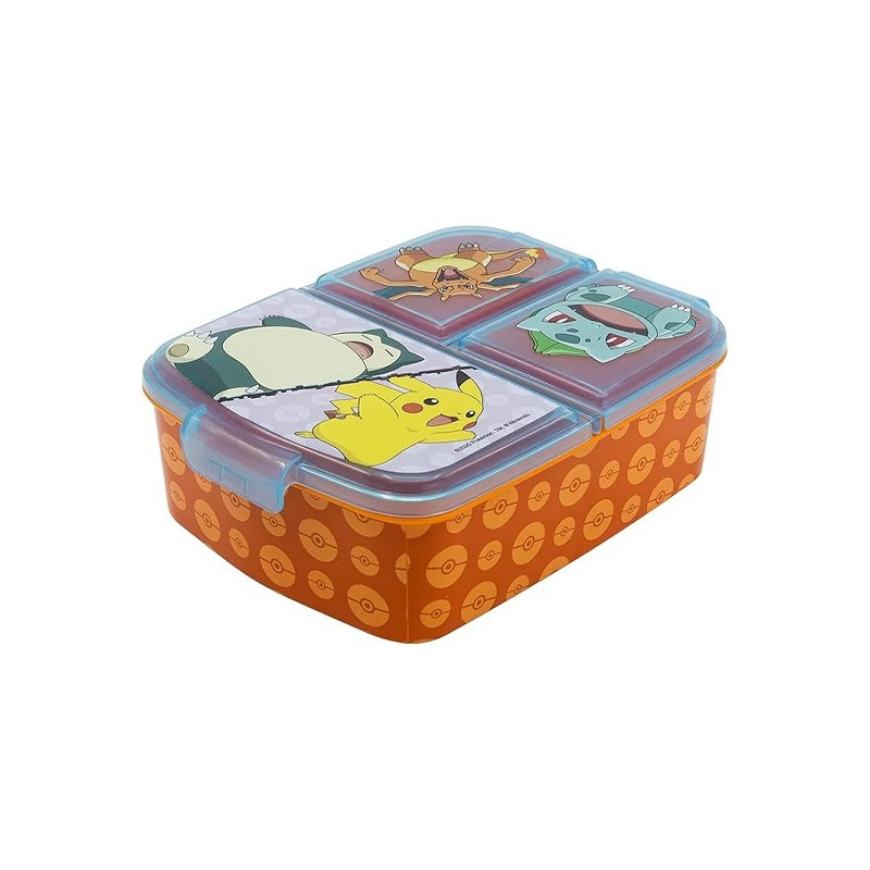 Portamerenda multiscomparto Pokemon