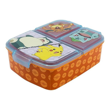 Portamerenda multiscomparto Pokemon