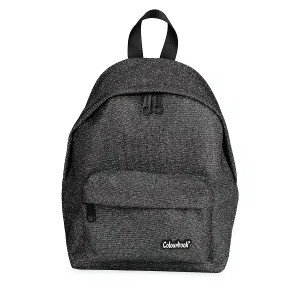 Zaino Midi colourbook glitter silver