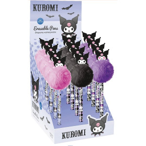 PENNA CANCELLABILE  pom pom Kuromi