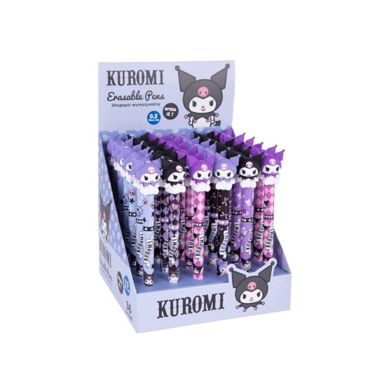 PENNA CANCELLABILE  rotante Kuromi