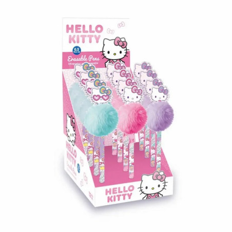 PENNA CANCELLABILE pom pom HELLO KITTY -