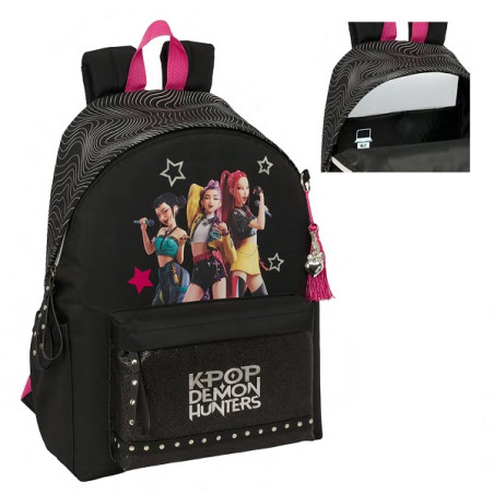 K-Pop 26 Zaino americano Demon Hunters Black