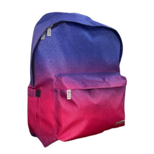 ZAINO AMERICANO SFUMATO GLITTER FUXIA COMIX