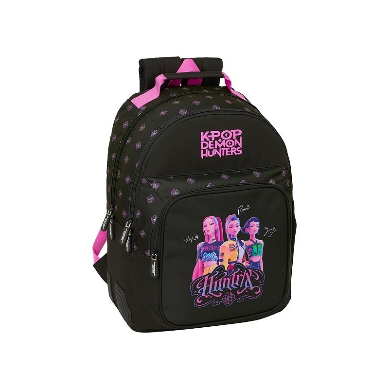 K-Pop 26 Zaino doppio scomparto Demon Hunters Black