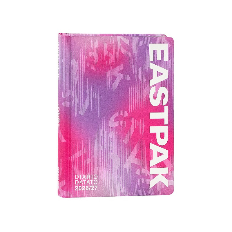 DIARIO DATATO 13M MEDIUM EASTPAK LETTERDYE PINK