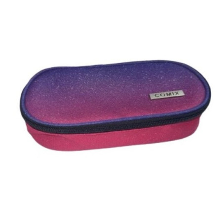 ASTUCCIO OVALE ORG. SFUM. GLITTER FUXIA COMIX