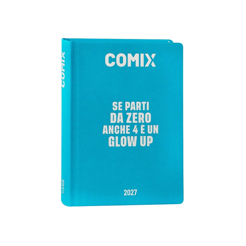 Diario Agenda 16 Mesi 2026/2027 Standard Comix Azzurro