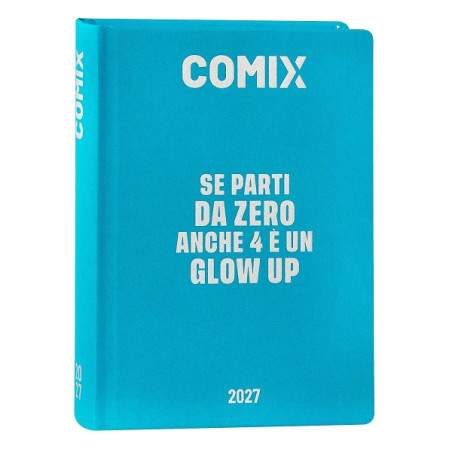 Diario Agenda 16 Mesi 2026/2027 Standard Comix Azzurro