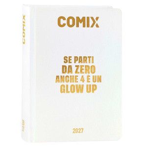 Diario Agenda 16 Mesi 2026/2027 Standard Comix Holo White