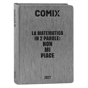Diario Agenda Mini 16 Mesi 2026/2027 Comix Gear Black