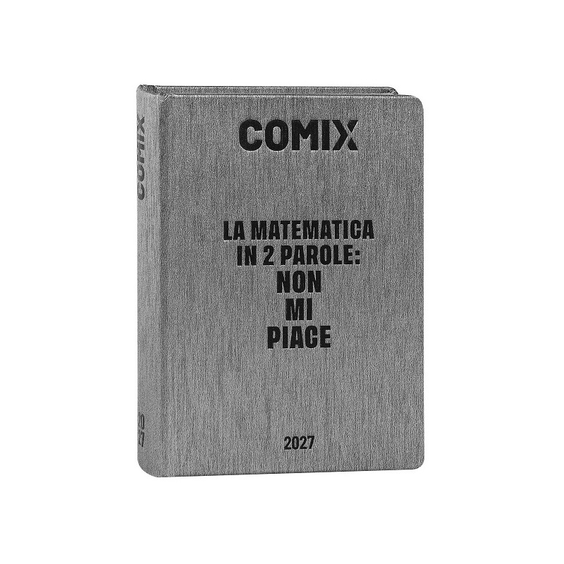 Diario Agenda Mini 16 Mesi 2026/2027 Comix Gear Black