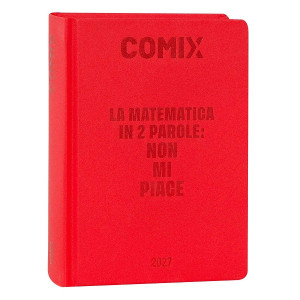 Diario Agenda Mini 16 Mesi 2026/2027 Comix Red