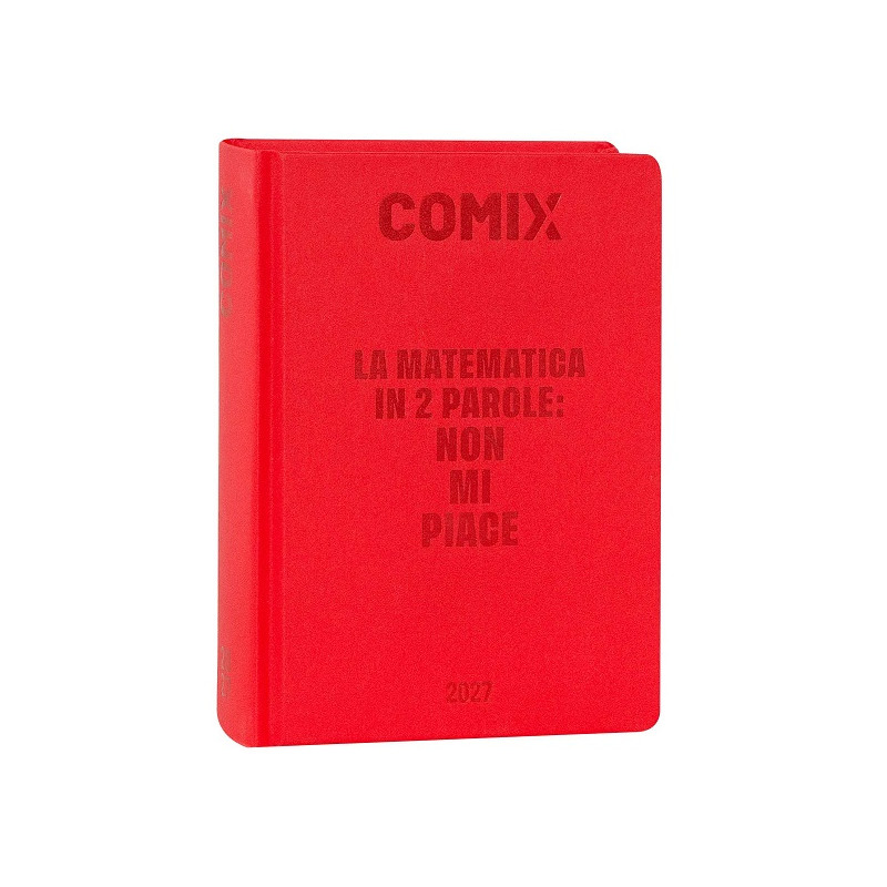 Diario Agenda Mini 16 Mesi 2026/2027 Comix Red