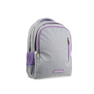 Zaino organizzato colourbook glitter rosa