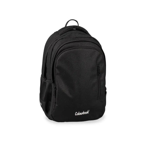Zaino organizzato colourbook glitter NERO