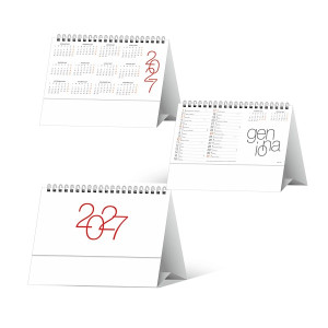 Calendario da tavolo Design 2027