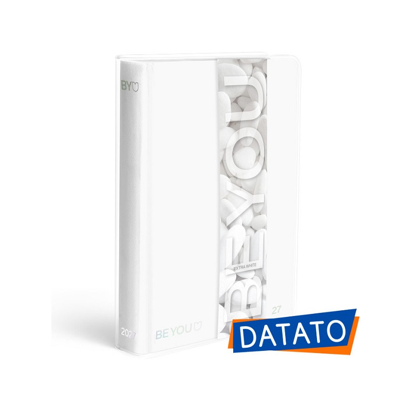 DIARIO AGENDA 16 MESI BE-YOU EXTRA WHITE 2026-2027