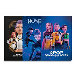 Maxi quaderno K-POP Demon Hunters Huntrix 100gr rig.B (3 elementare)