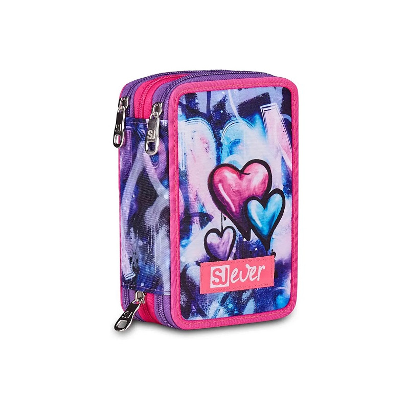 Astuccio completo 3 zip Seven sj gang multiviolet