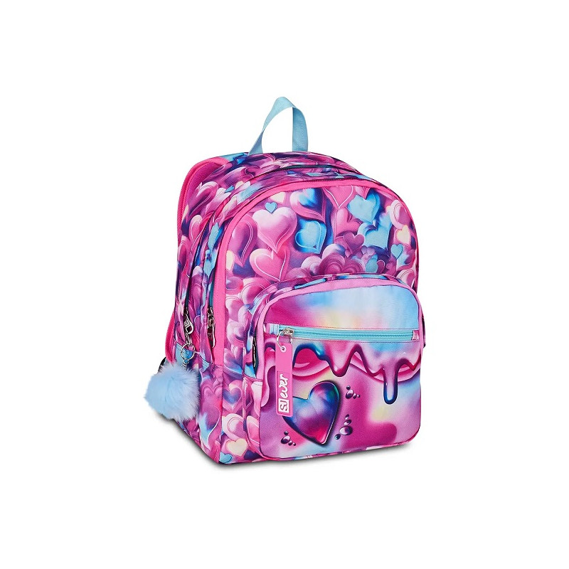 Zaino sdoppiabile big Seven SJ gang ever pink beat