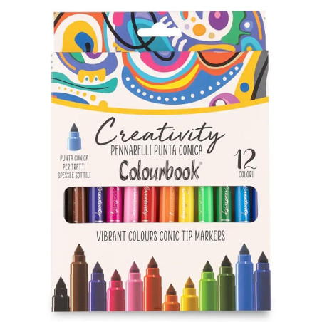 Pennarelli creativity 12pz