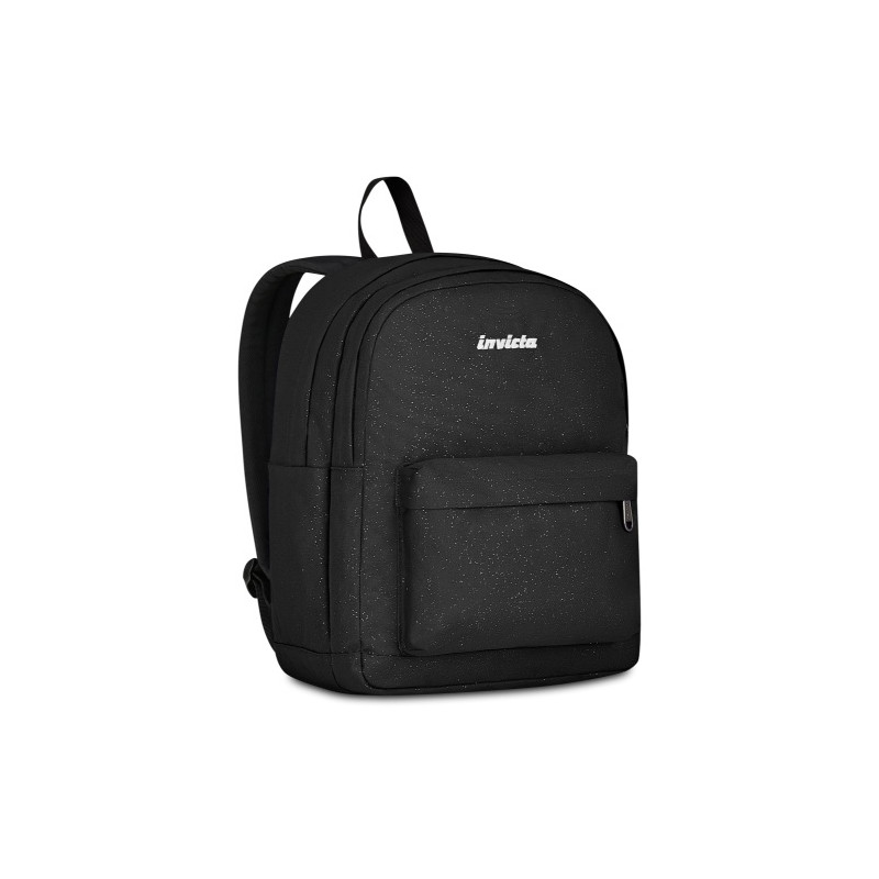 Zaino Seven Invicta lab shine glitter nero