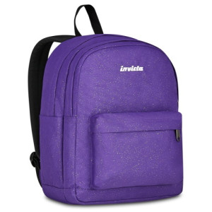 Zaino Seven Invicta lab shine viola glitter