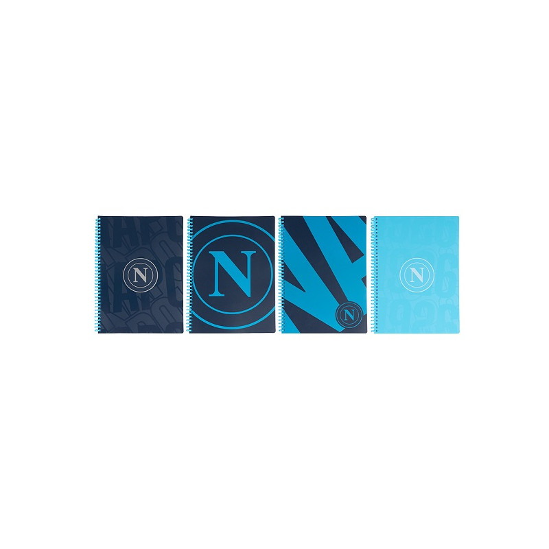 Maxi spiralato A4 SSC Napoli Colourbook rig.5mm