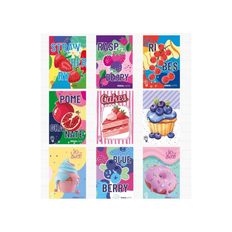 Maxi TINTAUNITA glitter fantasia profumo rig.C (righe 4-5 elementare)