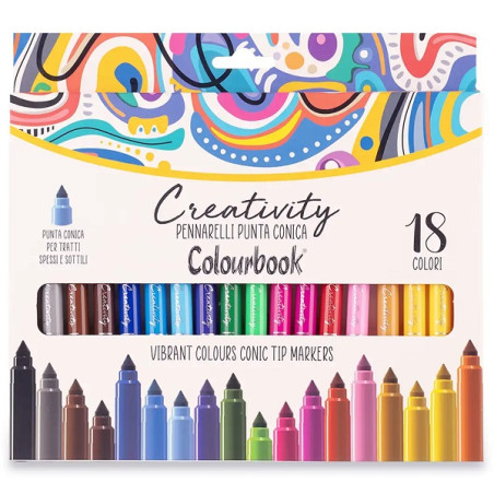 Pennarelli creativity 18pz