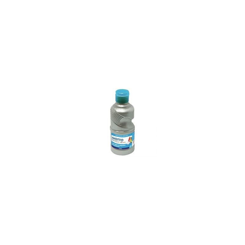 Colori a tempera acrilica Giotto argento 250ml