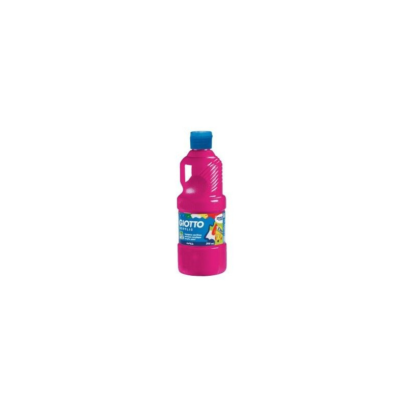 Colori a tempera acrilica magenta 250gr giotto