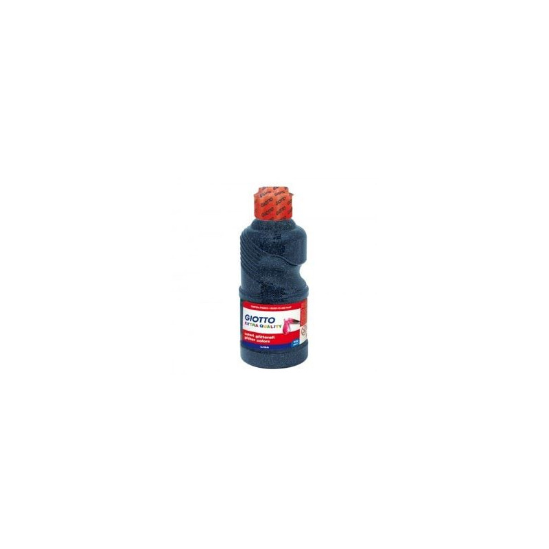 Colori a tempera glitter giotto blu 250ml