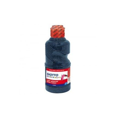 Colori a tempera glitter giotto blu 250ml