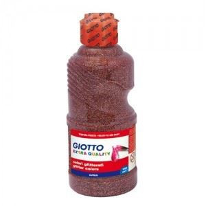 Colori a tempera glitter giotto bronzo 250ml