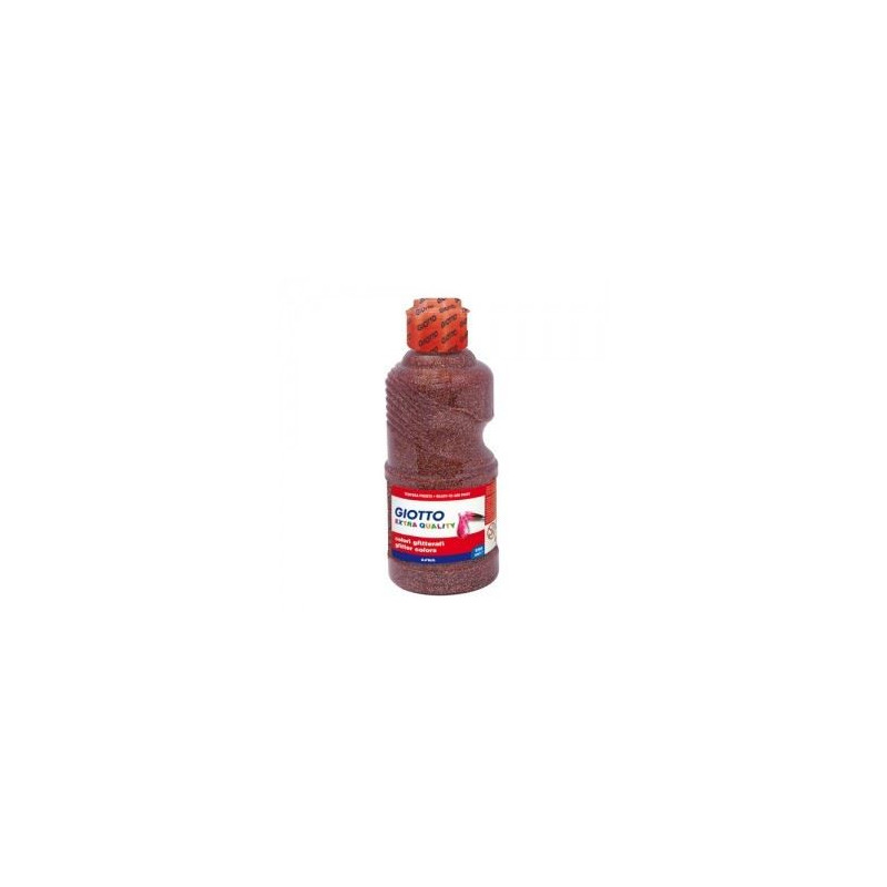 Colori a tempera glitter giotto bronzo 250ml