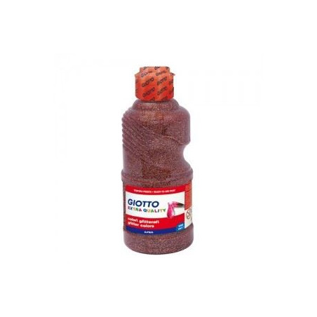 Colori a tempera glitter giotto bronzo 250ml
